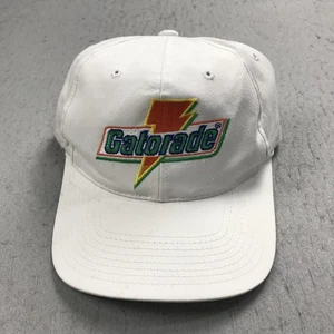 VINTAGE Gatorade Mütze Erwachsene weiß Sport Spezialitäten Snapback Twill Cap 90er - Bild 1 von 8