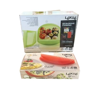 Lekue Microwave Cooking Steam Case and Omelette MakerHealthy NEW - Picture 1 of 5