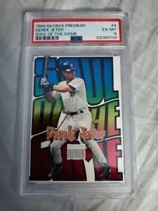 1999 Skybox Premium Soul Of the Game Derek Jeter PSA 6 - Picture 1 of 2