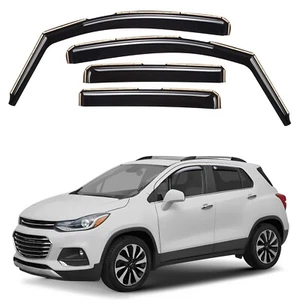Sun Rain Visors Wind Rain Guards for 2014-2022 Chevrolet (Chevy) Trax - Picture 1 of 9