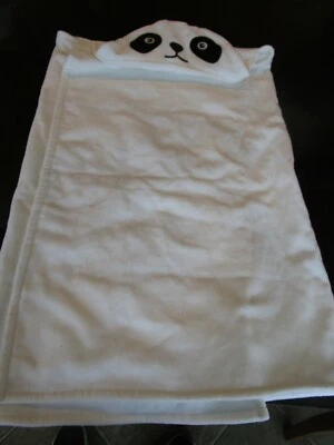 Toalha com capuz POTTERY Barn Kids Panda Bear amostra de sessão de fotos - Imagem 1 de 3