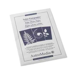 Solar-Fotopapier / Cyanotypie - AstroMedia – 20 Blatt, 14 x 19 cm – von PGI-Shop