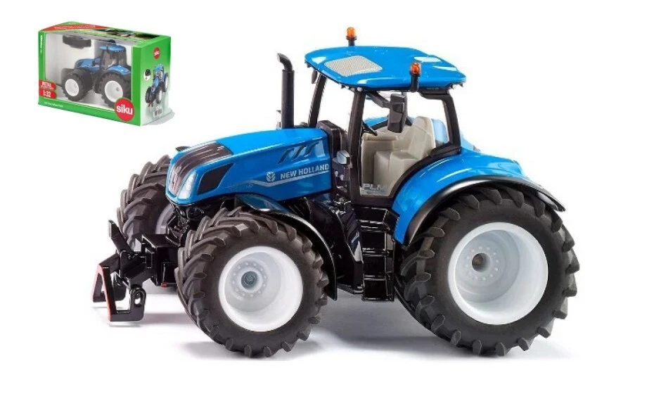 Modellino trattore mezzi agricoli Siku NEW HOLLAND T7.315 HD scala 1:32 diecast - Immagine 1 di 1