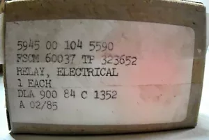 5/LOTE 23652 RELÉ ELECTROMAGNÉTICO DISYUNTOR/INTERRUPTOR NSN 5945 00 104 5590 *FS - Imagen 1 de 8
