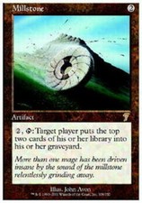 MTG magic cards 1x x1 Light Play, English Millstone 7th Edition