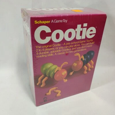 New Vintage 1976 Schaper Cootie Game Toy 200 NIB Factory Sealed RARE HTF - Image 1 of 4