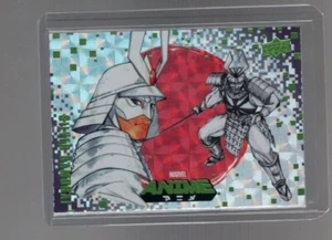  2020 Marvel Anime Hyper Mosaic Peach Momoko Silver Samurai  #12 Green card - Picture 1 of 1