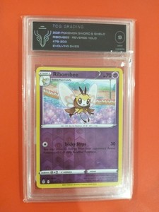 Ribombee 079/203 graded Pokemon card 