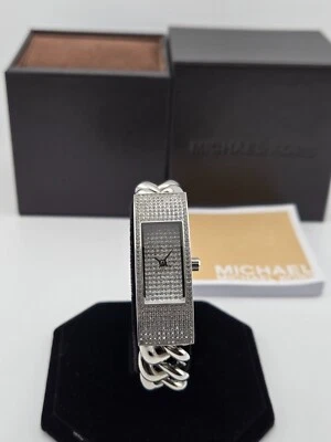 Michael Kors Women’s Silver Crystal Dial Quartz Watch - MK3305 ($275 MSRP) - Image 1 of 4