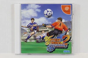 Virtua Striker 2 Ver. 2000.1 W/ Spine SEGA Dreamcast DC Japan Import US Seller - Picture 1 of 4