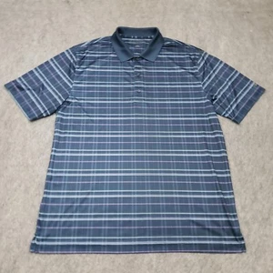 Greg Norman Polo Shirt Adult Extra Large Blue Purple Outdoor Golfing Shark Mens* - Picture 1 of 11