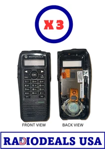 Motorola XPR6550 Complete Housing Only - Black - PMLN4646E - 3 PC - Picture 1 of 2