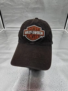 Harley Davidson Sombrero Negro con Logo Bordado - Imagen 1 de 4