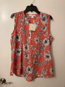 NWT Juniper & Lime Sleeveless Top Blouse Women's size M - Picture 1 of 13