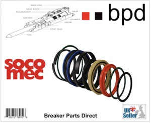 Socomec DMS 160 Seal Kit , Hydraulic Breaker - Picture 1 of 1