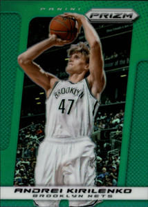 2013-14 Panini Prizm Prizms Green #153 Andrei Kirilenko - Ex+