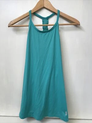 Second Skin Brand Run Gym Racerback Tank Top Women’s Green Size Small S - Image 1 of 3