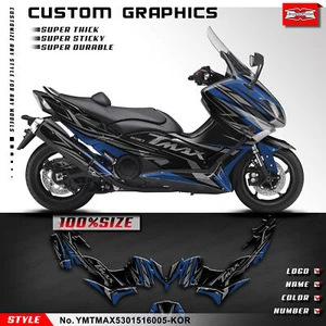 Aftermarket Motorcycle Decals Vinyl Graphics for Yamaha TMAX 530 2015-2016 - Bild 1 von 8