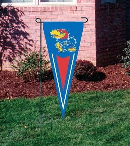 Party Animal NCAA Kansas Jayhawks Yard Pennant NWT Cover