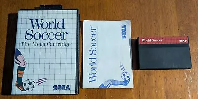 1987 Sega Master System Great Soccer CIB *Very Good Condition* - Image 1 of 4