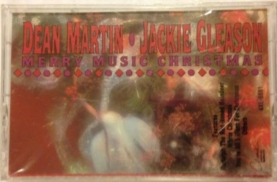 Dean Martin Jackie Gleason Merry Music Christmas cassette Sealed 1991  - Image 1 of 4