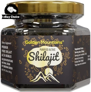 Pure Authentic Siberian Altai "Golden Mountains" Shilajit 100G 3.53Oz - Picture 1 of 12
