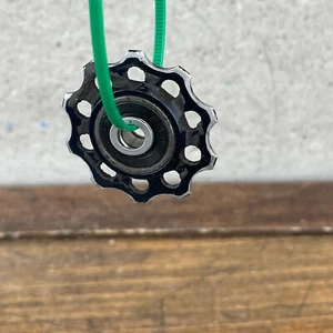 Polea de cambio trasero Carmichael vintage espaciadores negros lavadora aluminio individual 1 - Imagen 1 de 11