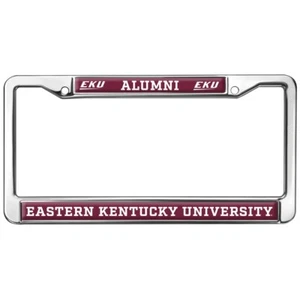 Marco de metal de matrícula estándar de ex alumnos de Eastern Kentucky Universityversity - Imagen 1 de 7