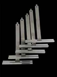 5 x Rollladen MAXI Aufhängefeder-Stahlbandaufhänger- Sicherungsfeder 190x150mm - Bild 1 von 3