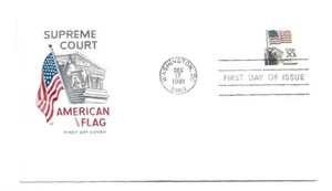 1894 20c Flag over the Supreme Court Farnam, HF, FDC - Picture 1 of 1