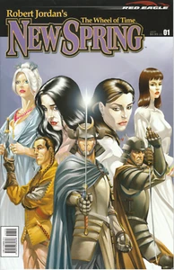 New Spring, Wheel of Time von Robert Jordan Komplettsatz 8 Comics 1. Auflage - Bild 1 von 8