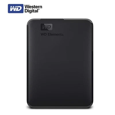 Western Digital WD External hdd 2.5inch hard drive 1TB 2TB 4TB USB 3.0 Elements - Image 1 of 4
