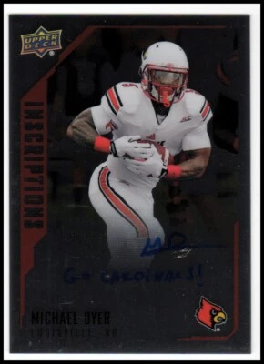 B4156- 2015 Upper Deck Inscriptions #DY Michael Dyer Auto - NM-MT Cardinals - Image 1 of 2