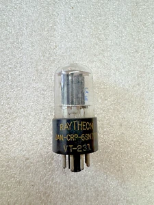 RAYTHEON VT-231 JAN-CRP-6SN7GT Preamp Tube - Picture 1 of 2
