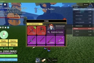 Blox Fruits 2550LV+Dough AWK+CDK