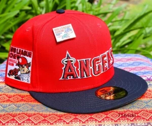 Los Angeles Angels MLB x Big League Chew Fitted Hat New Era 59FIFTY Original - Picture 1 of 9