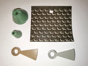 LEGO® Harry Potter Steine Teile Dach Sandgrün Tür Stufen Treppe - Bild 1 von 9