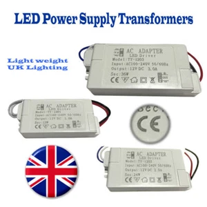 DC 12V 240V LED Treiber Netzteil Adapter Licht LED Streifen Licht Transformator - Bild 1 von 15