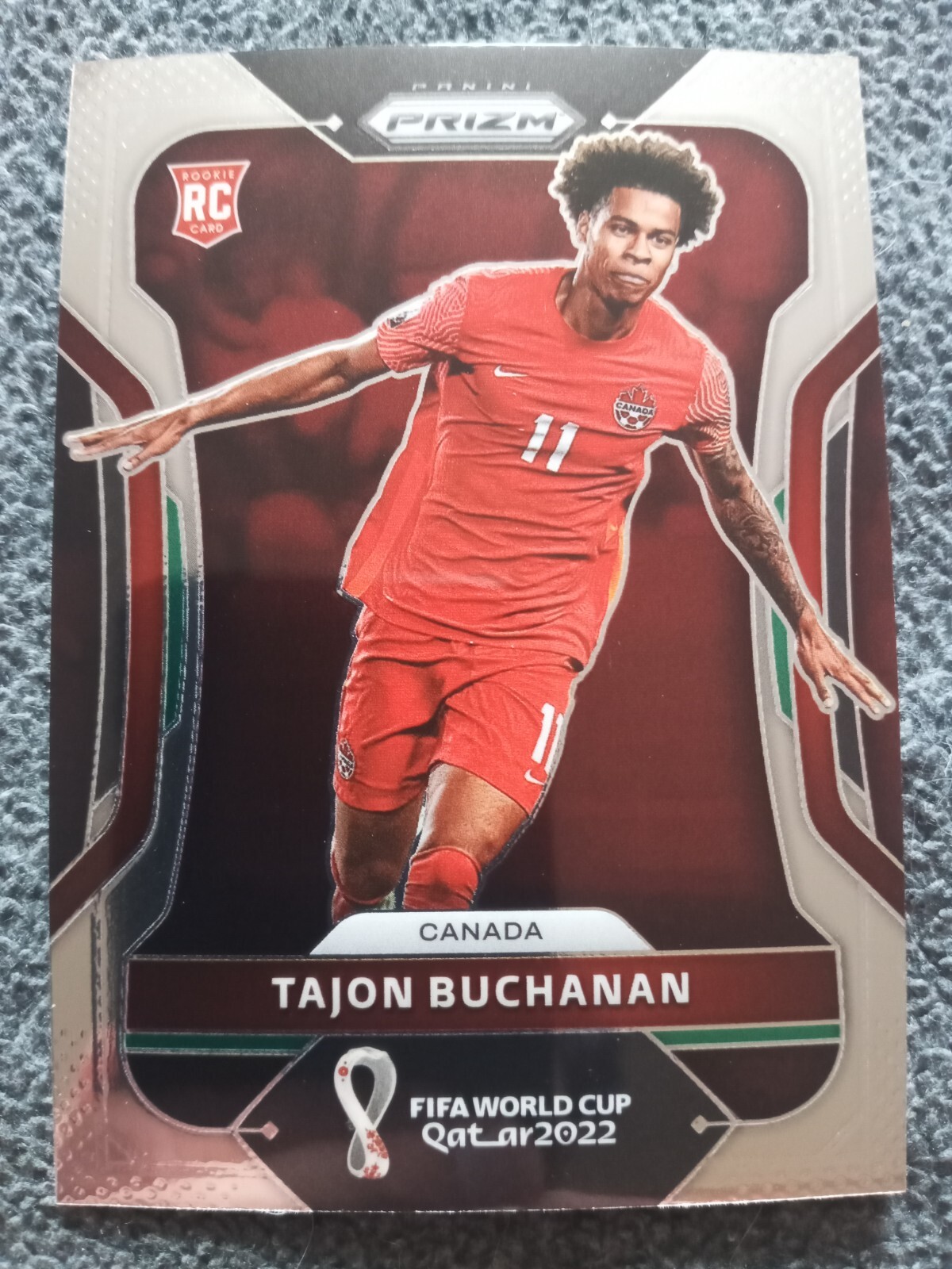 2022 PANINI PRIZM WORLD CUP TAJON BUCHANAN BASE ROOKIE CARD#54