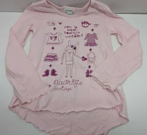 Girls NAARTJIE Vintage Sz 5 M Pink Fall 2011 GKT250FL111US how to wear naartjie - Picture 1 of 8