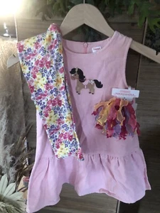 Gymboree Girl Outfit Sets, Dresses 5 Leggings 5, FREE Accessories - Picture 1 of 2