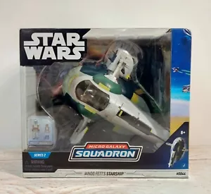 Star Wars Micro Galaxy Squadron JANGO FETT'S Starship Series 2 #0044 Shelf Wear - Picture 1 of 12