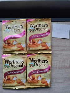 Werther's Original Soft Caramels 2.22 oz (Pack of 4 bags) Best by 31/01/2025 - Picture 1 of 3