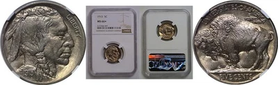 1915 Buffalo Nickel   NGC MS-66+ - Image 1 of 3