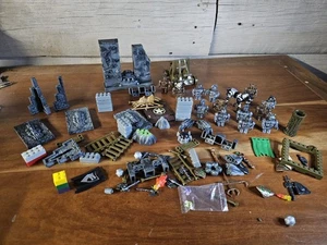 Mega Bloks Dragons Sorcerers Lair Parts Stone Monolith Runes Chamber Lot - Picture 1 of 7