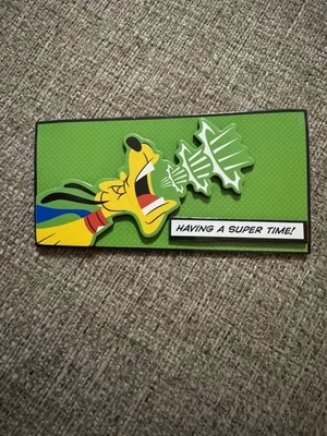 Disney Cruise Line Destiny Maiden Voyage Super Hero Pluto Super Time Imán 2025 Foto 1 de 4