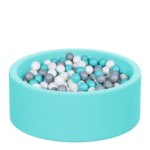 85 cm Weichschaum Bällebad - Indoor runder Laufstall für Kleinkinder & Babys - ohne Bälle - Bild 1 von 32