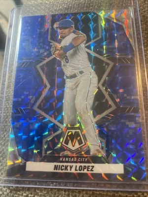 2022 Panini Mosaic - Nicholas Lopez #135 Reactive Blue Mosaic Prizm - Image 1 of 2