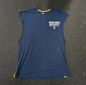 Under Armour Men's Project Rock BSR Sweat Activated Graphic Tank Top Sz L - Picture 1 of 8