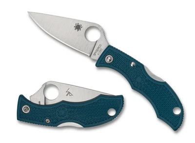 Spyderco Knife Ladybug 3 Lockback Blue FRN K390 Steel LFP3K390 Pocket Knives - Image 1 of 4